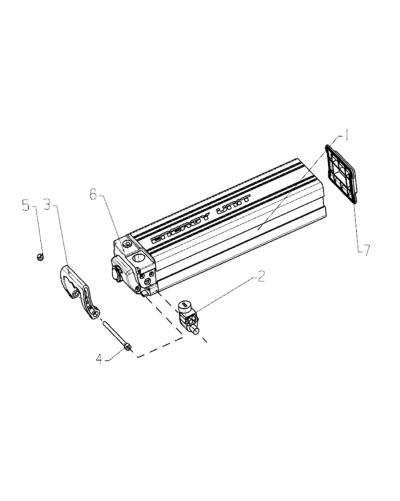 Bateria 10,4AH 36v AIR MAD