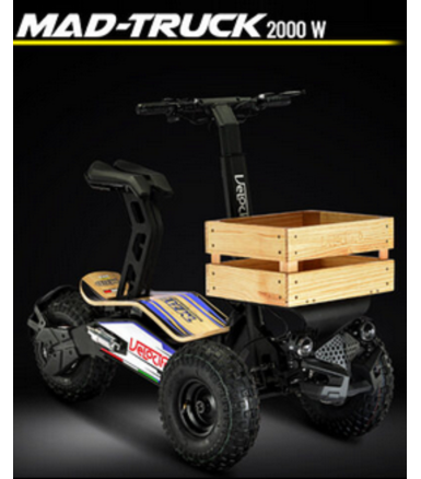 MAD TRUCK 2000W EEC (54Ah - zasieg 85-90km)