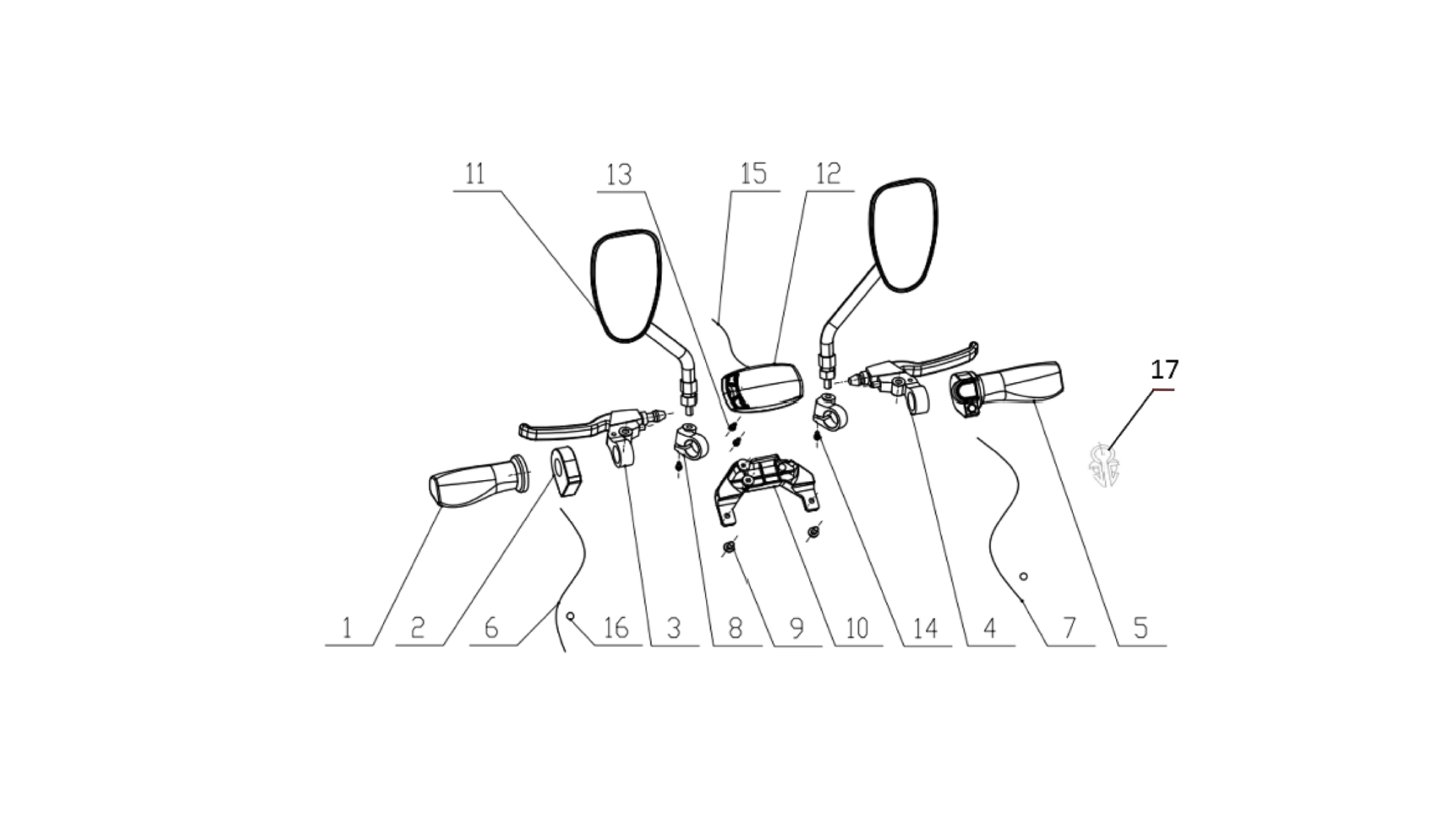 Śruba mocowania prędkościomierza Velocifero X-ONE (nr.7)