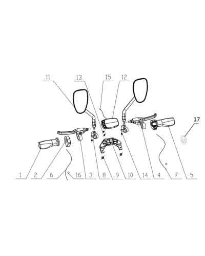 Rolgaz / potencjometr MAD 48v Model 19- Lead-acid