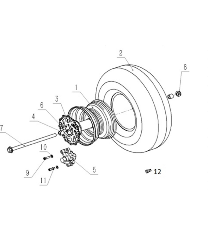 Klocki hamulcowe MAD metaliczne (hamulce hydrauliczne)