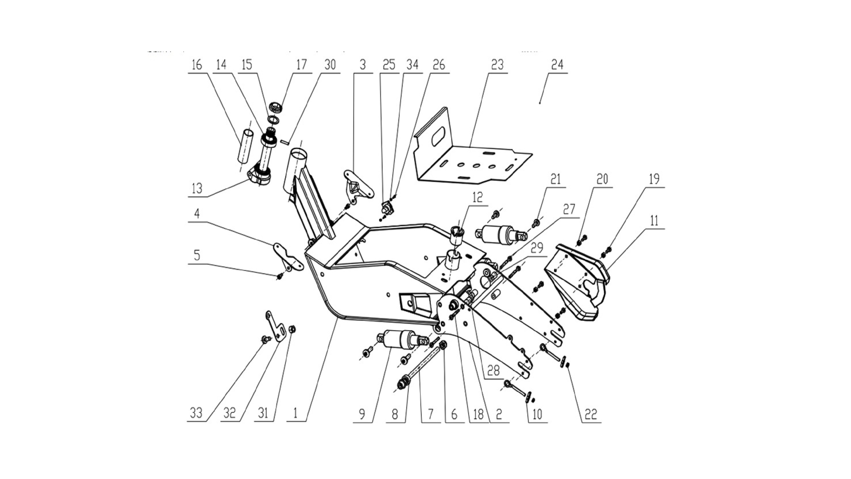 Tylny amortyzator MAD Nr.9