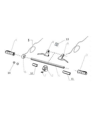 X type wire clip