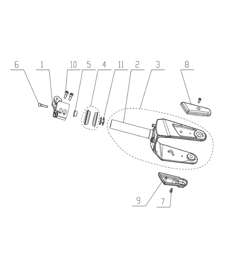 Positioning jaw nr.11