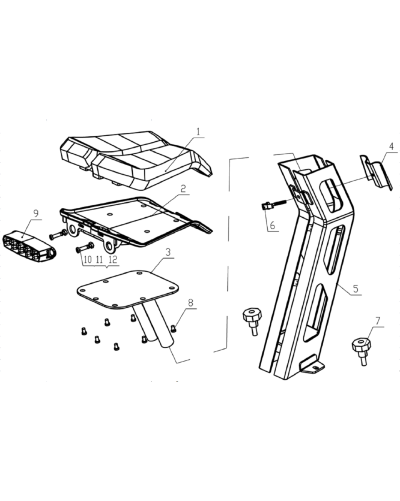 Śruba quick lock MAD TRUCK Nr.6