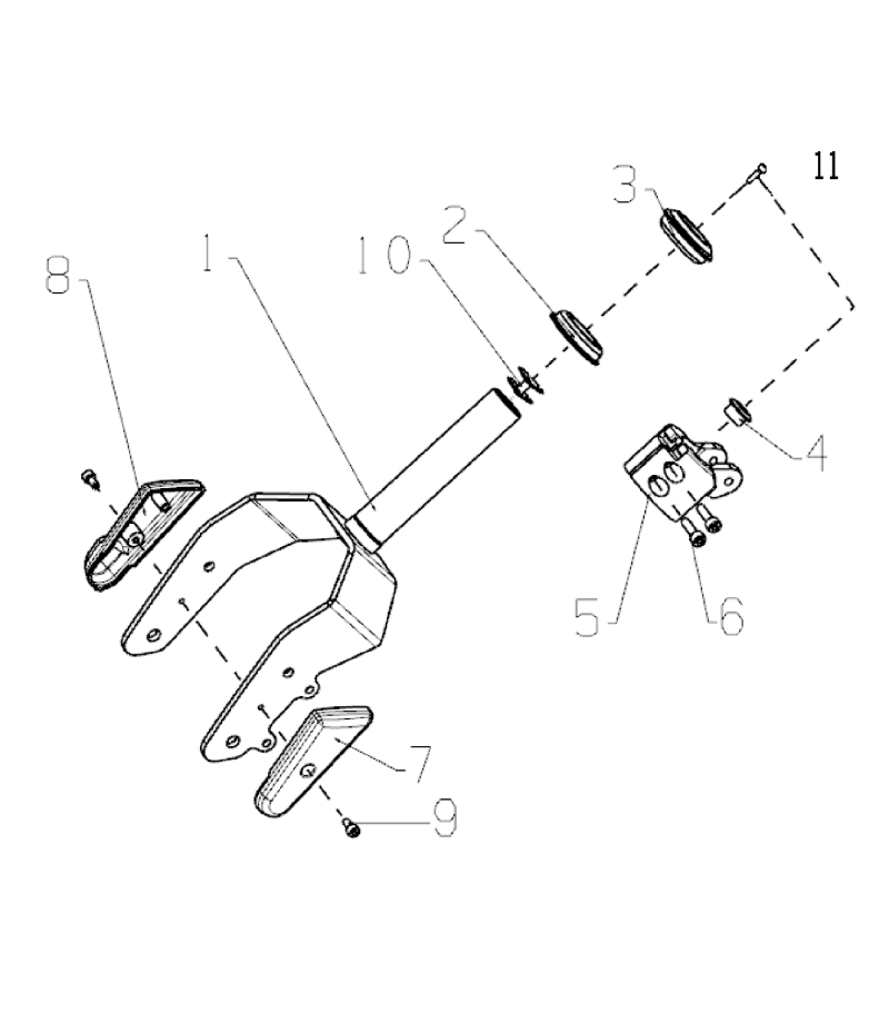 Positioning jaw nr.10