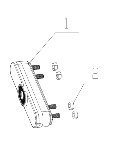 Lampa tył Velocifero X-ONE (nr.1)